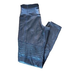 Athleta Inclination Moto Yoga Leggings Black XS